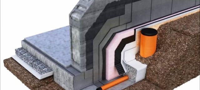 Jak zhotovit drenážní potrubí drenáž základu rodinného domu