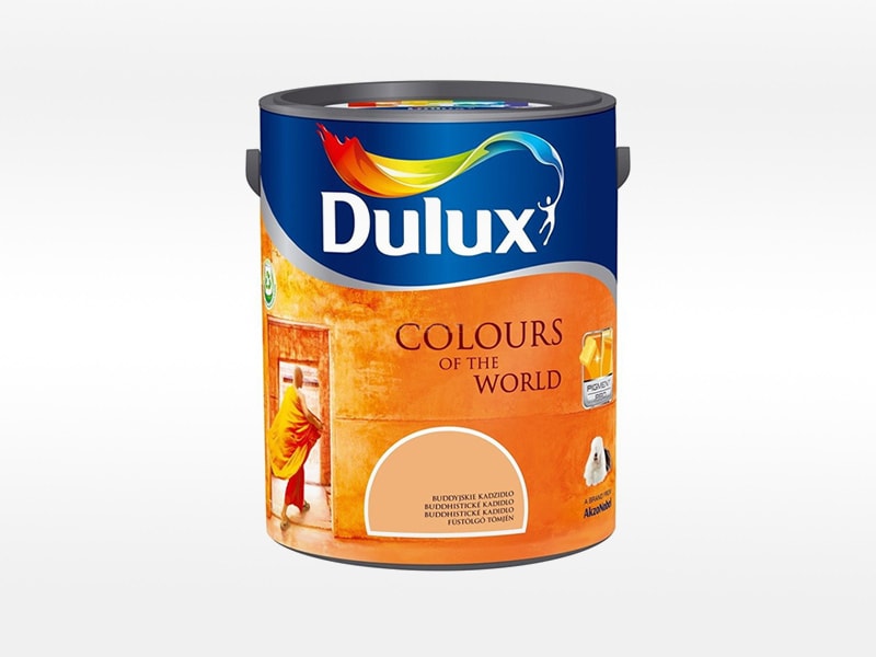Interiérová barva Dulux oranžová