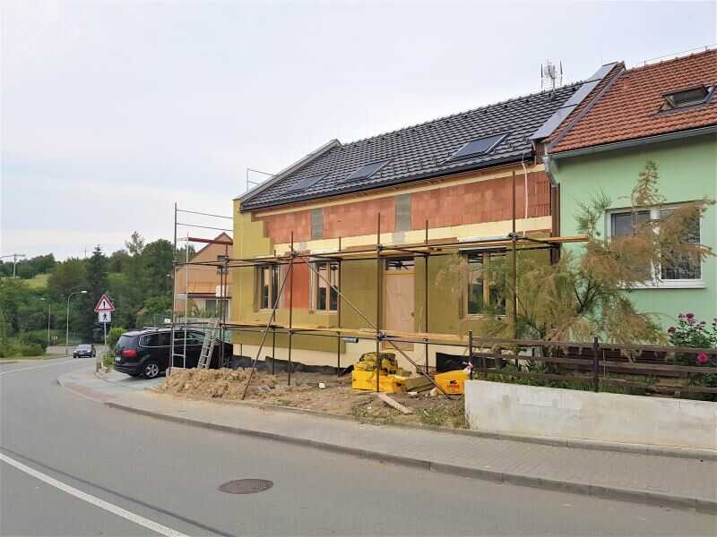 Zateplení fasády - stavební úprava