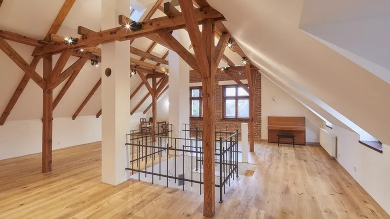 Použití sádrokartonu v podkroví